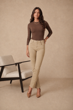 Jean droit grande taille