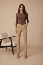 Jean droit grande taille