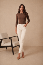 Jean droit grande taille