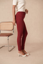 Jean slim couleur push up