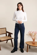 Jean wide leg basique