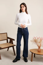 Jean wide leg basique