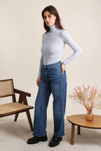 Jean wide leg basique