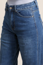 Jean wide leg basique