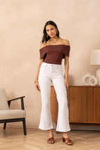 Jean flare couleur