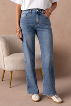 Jean wide leg basique