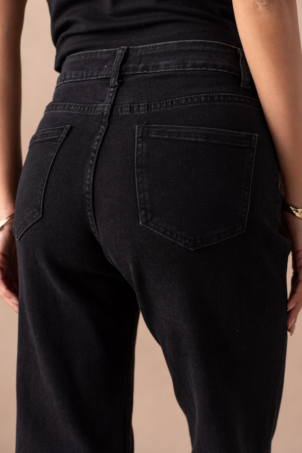 Jean wide leg basique