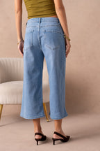 Jupe-culotte en jean