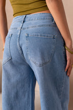 Jupe-culotte en jean