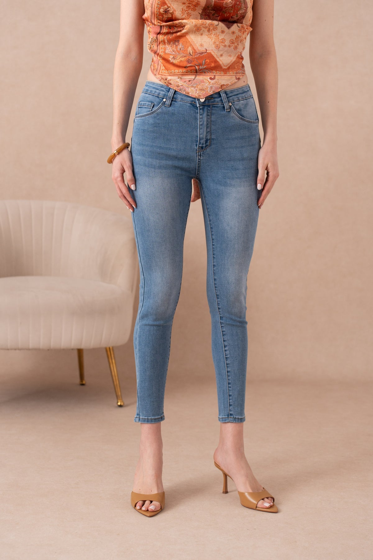 Jean slim push up