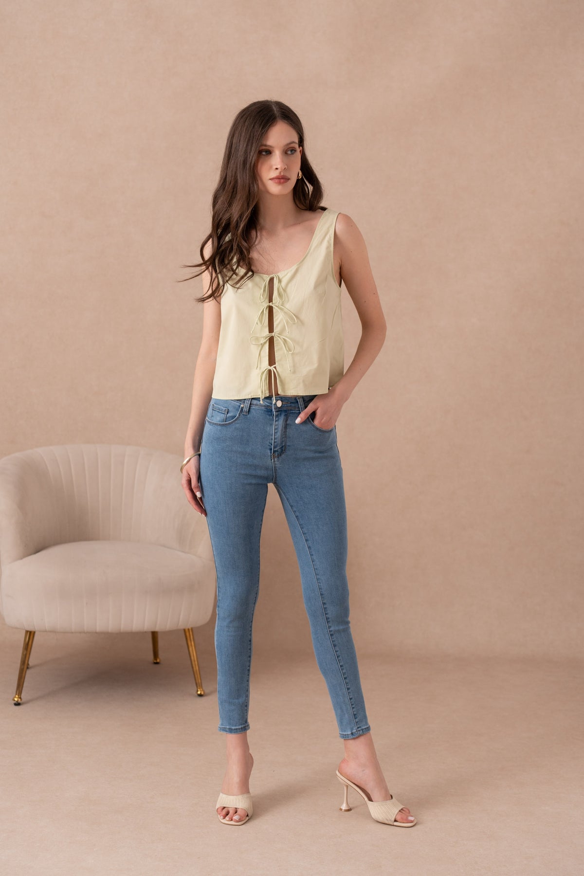 Jean slim push up