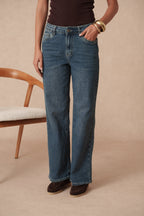 Jean wide leg basique