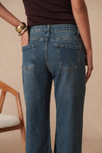 Jean wide leg basique