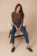 Jean regular fit push up