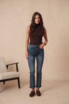 Jean regular fit push up