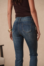 Jean regular fit push up