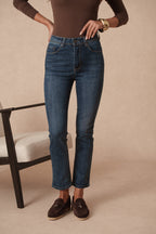 Jean regular fit push up grande taille