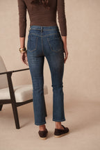 Jean regular fit push up grande taille