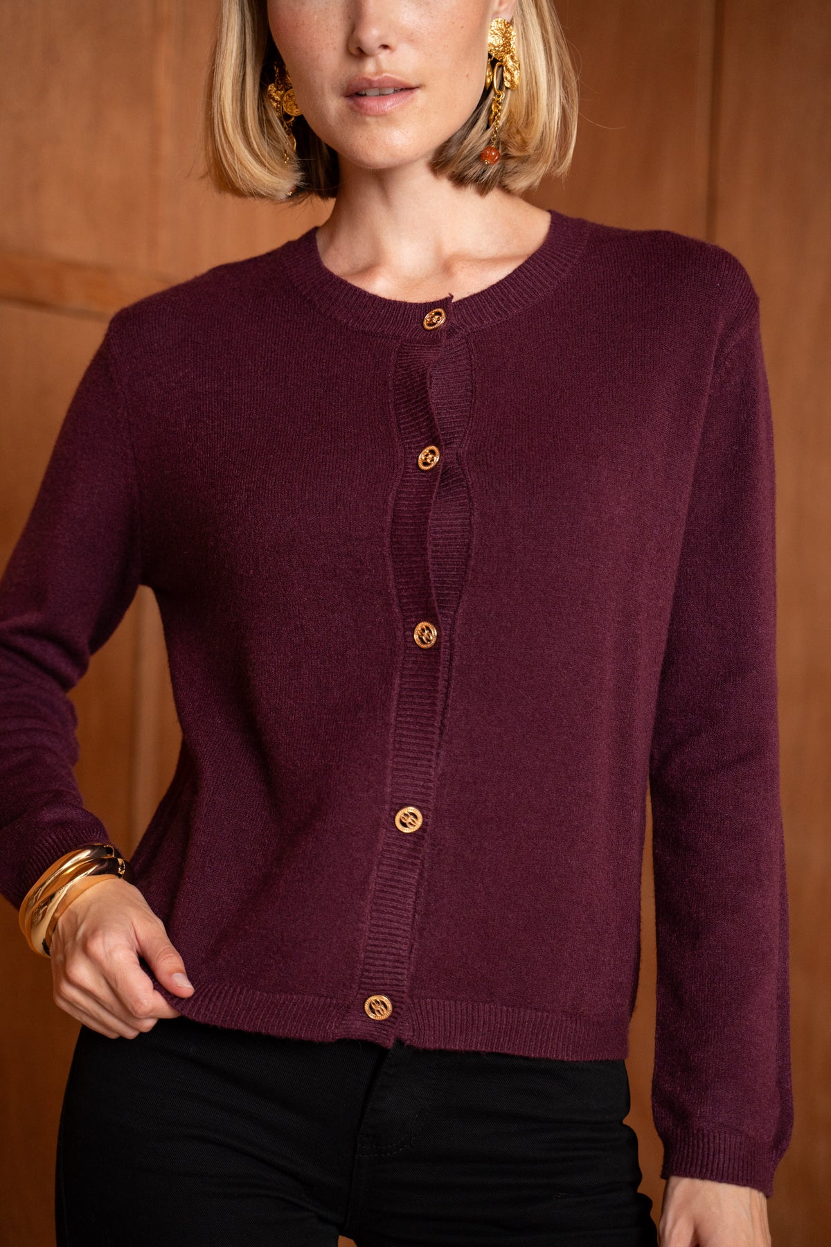 Pull avec boutons
