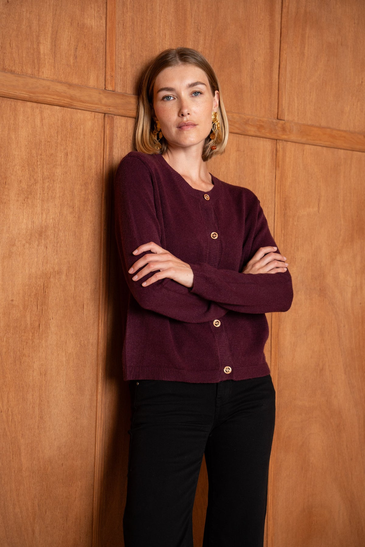 Pull avec boutons