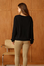 Pull avec boutons