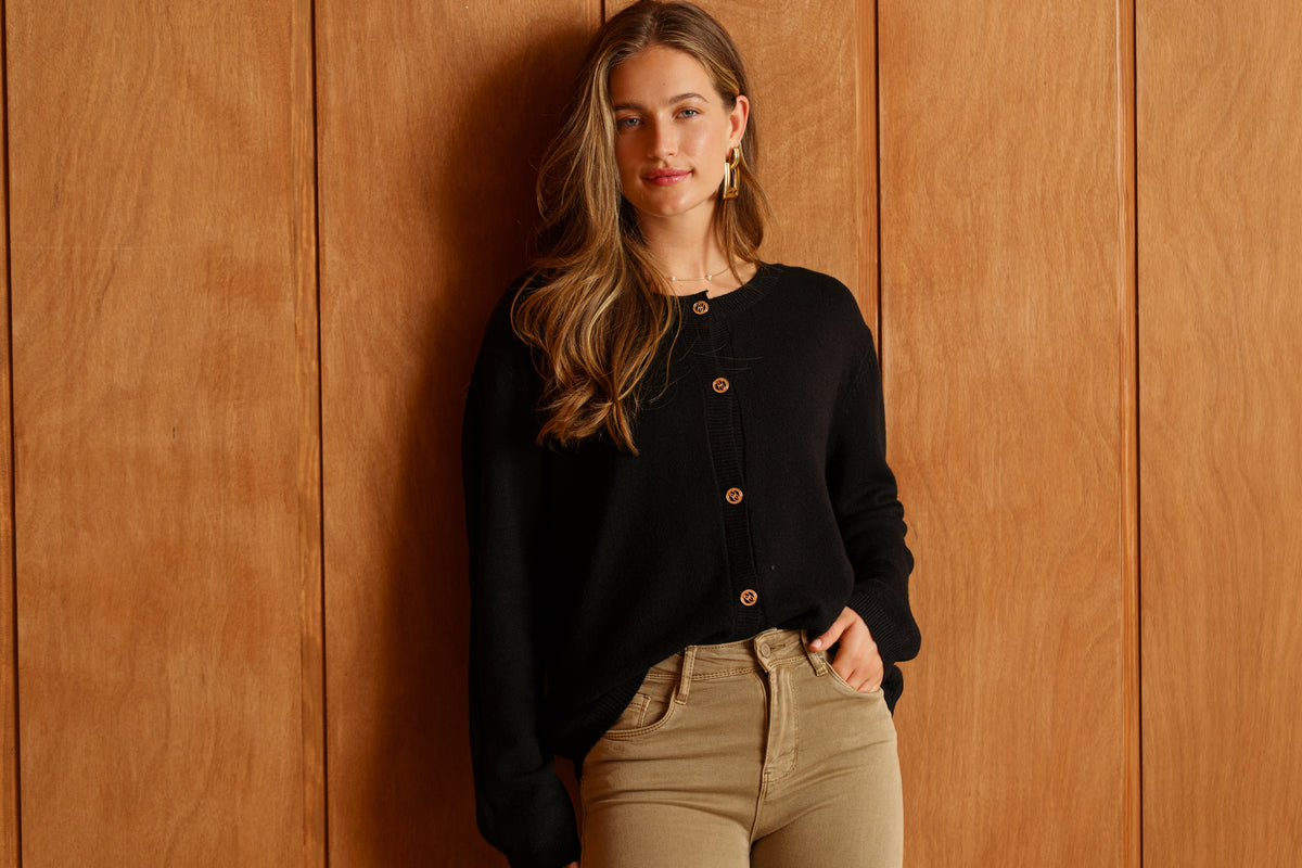 Pull avec boutons