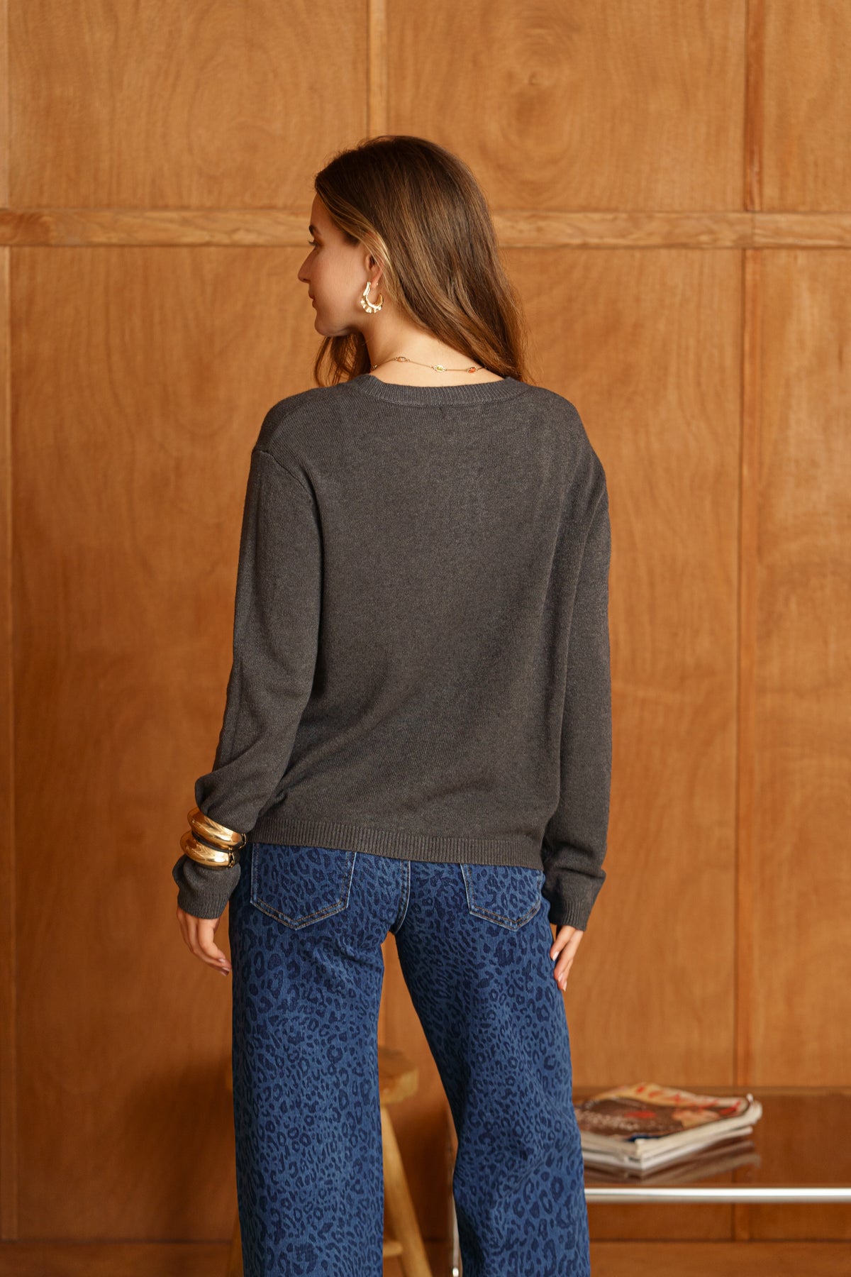 Pull avec boutons