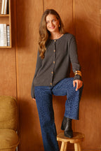 Pull avec boutons