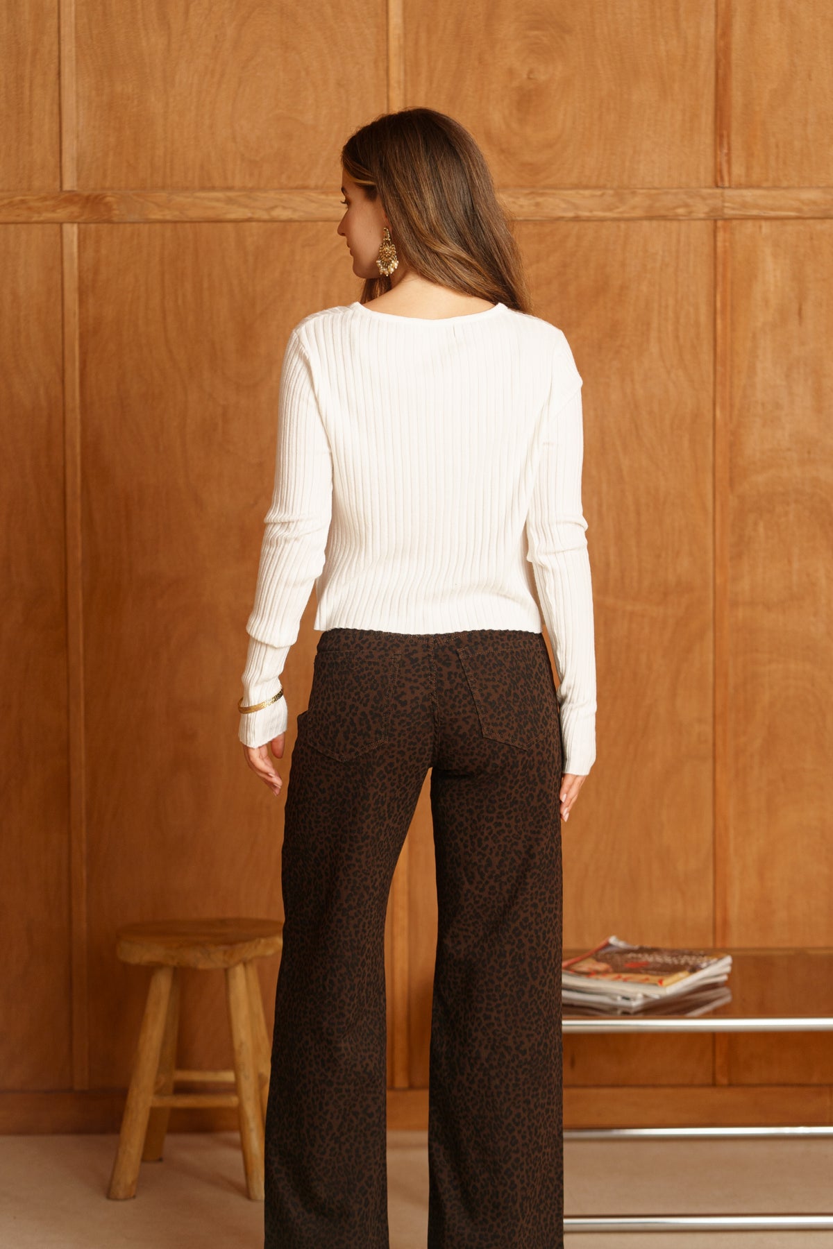 Pull léger avec boutons