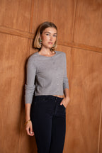 Pull léger avec boutons