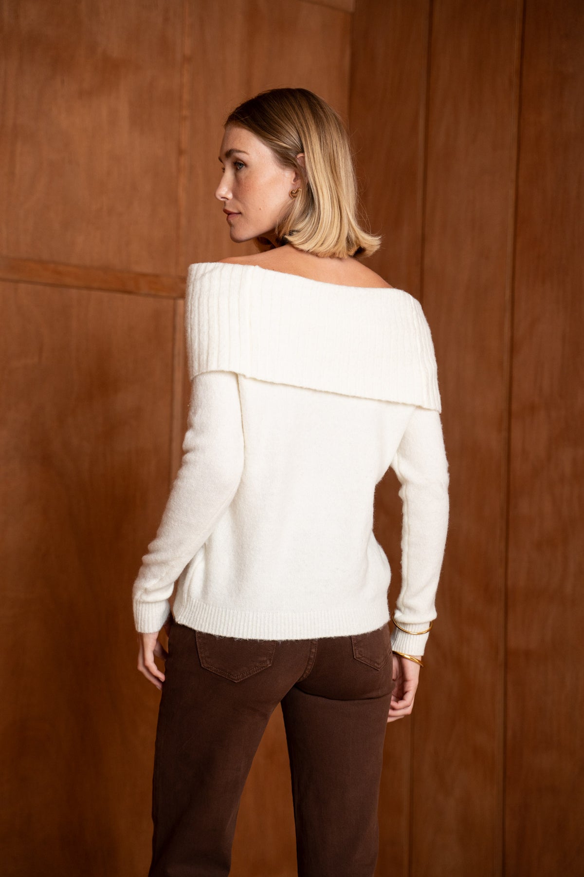 Pull col bateau