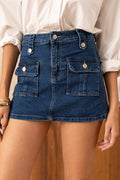 Jupe short cargo