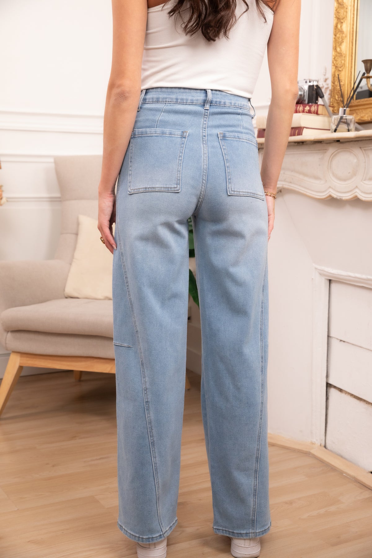 Jean large wide leg