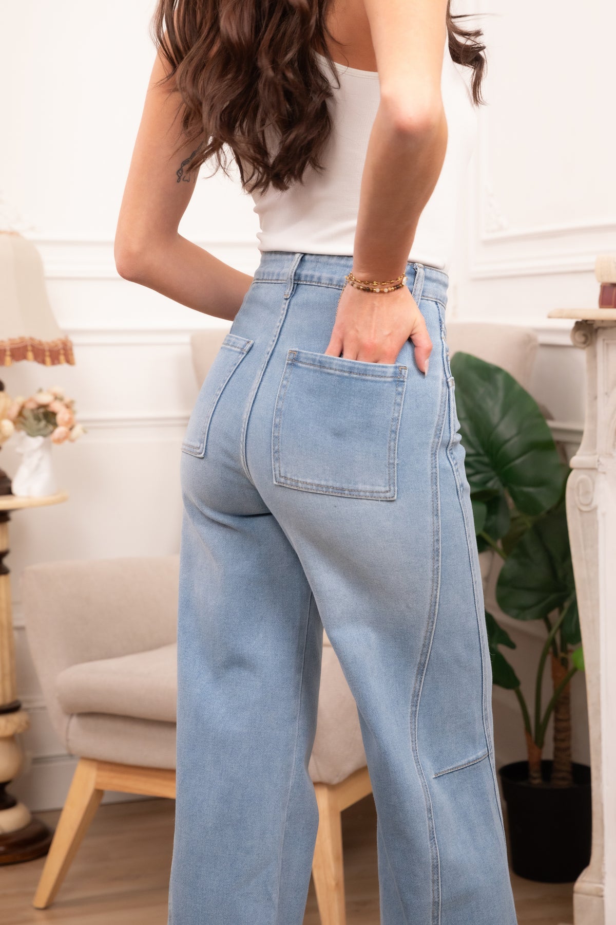 Jean large wide leg